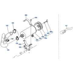 Air Cleaner Assembly for Kubota R310 Loader