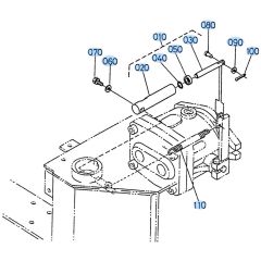 Brake Cylinder Assembly for Kubota R310 Loader