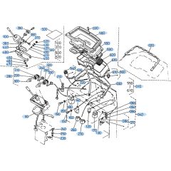 Instrument Panel Assembly for Kubota R310 Loader
