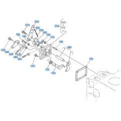 Speed Control Plate Assembly for Kubota R310 Loader