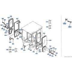 Door Assembly for Kubota R310 Loader