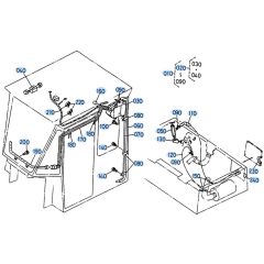 Heater Assembly for Kubota R310 Loader