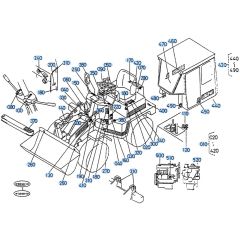 Decals for Kubota R310 Loader
