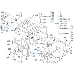 Canopy Assembly for Kubota R540 Loader