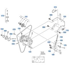 Compressor Assembly for Kubota R540 Loader