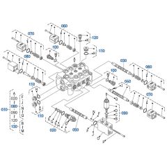Control Valve Assembly for Kubota R540 Loader