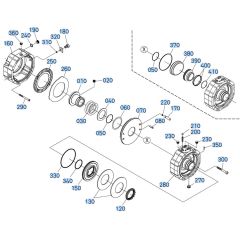 Rear Axle (Brake) Assembly for Kubota R540 Loader