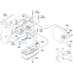Battery Assembly for Kubota R540 Loader