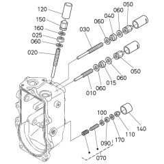 Governor Adjusting Bolt Assembly for Kubota V3300-E2B Engine