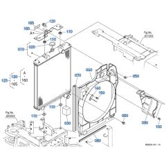 Radiator Assembly for Kubota V3307-CR-T-E5 Engine