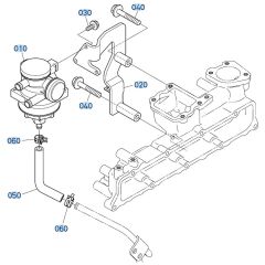 Oil Separator Assembly for Kubota V3307-CR-T-E5 Engine