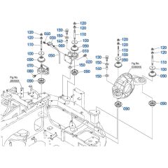 Engine Bracket Assembly for Kubota V3307-CR-T-E5 Engine