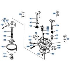 Carburettor Assembly for Kubota W5021-SCC Mower