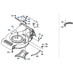 Deck Assembly for Kubota W5021-SCC Mower