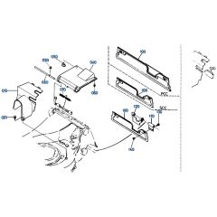 Discharge Guard Assembly for Kubota W5021-SCC Mower