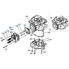 Crankcase Cover Assembly for Kubota W5021-SCC Mower