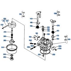 Carburettor Assembly for Kubota W5021-SCE Mower