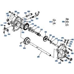 Transmission Assembly for Kubota W5021-SCE Mower