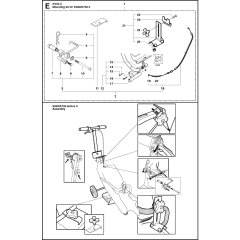 Mounting Kit for K650/K700 Ii Assembly for Husqvarna Kv03 Disc Cutters