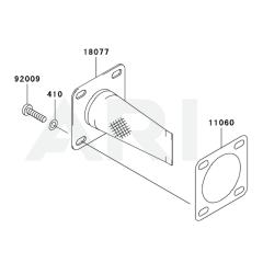 Kawasaki KWT40A Pump Parts