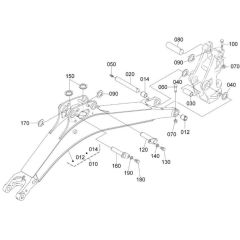 Boom Assembly for Kubota KX016-4 Mini Excavator