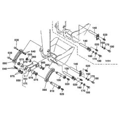 Dipper Arm/Bucket Link Assembly