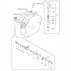 Fuel Injector Pump and Valve Assembly for Yanmar L48N Engine