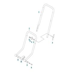 Handle Assembly for Husqvarna