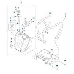 Engine Plate & Water Tank
