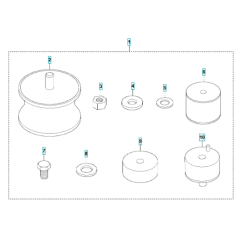 Shock Absorber for Husqvarna LG 300