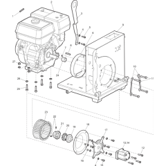 Engine and Pump Assy for LP9-20P