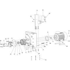 Engine and Pump Assembly