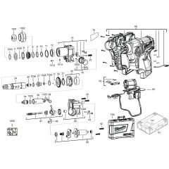 Milwaukee M12CH Assembly