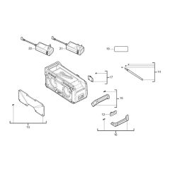 Milwaukee M18 RADDAB Assembly