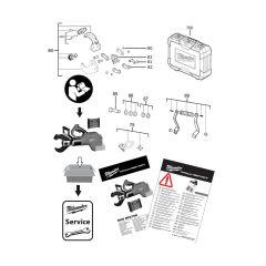 Milwaukee M18HCC75R Assembly