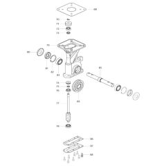 Drive Shaft Assembly for Makita BUK360 Cultivator