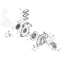 Fan Case for ECHO MB-580