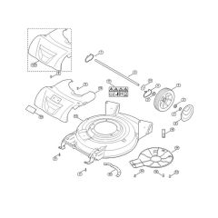 Rear Axle Housing for Viking MB 2.2 RT