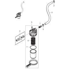 Water Inlet Assembly for Nilfisk