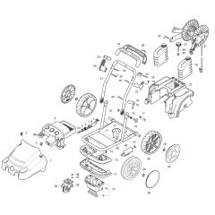 Nilfisk MC 7P-195/1280 Assembly
