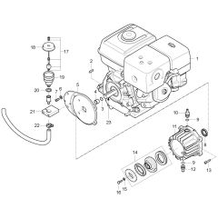 Motor Assembly for Nilfisk