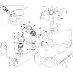 Fuel & Detergent Tank Assembly