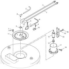 Burner Unit for Nilfisk MH-8P