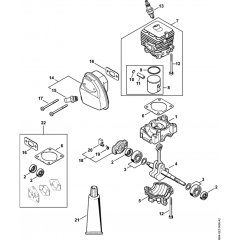 Stihl mm55 parts diagram