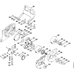 Details about   042 R Stihl Chainsaw Illustrated Parts Diagram List Manual 042 AV Q 