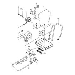 Frame & Handle for Apache MS100