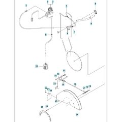 Blade Guard Assembly for MS 610
