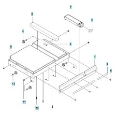 Cart Assembly for Husqvarna MS 610