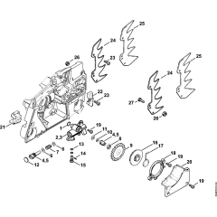 Oil pump Assembly for Stihl MS780 Chainsaws