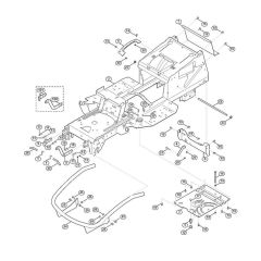 Frame for Stihl/Viking MT 4097.1 S